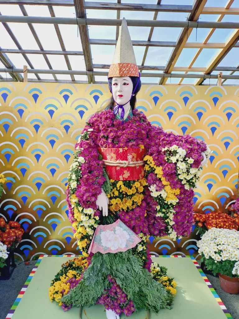 南陽の菊まつり(花公園会場)の公式掲載画像